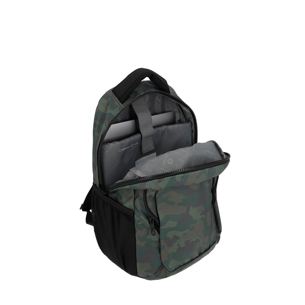 Mochila para notebook Atomik 16" Camo verde