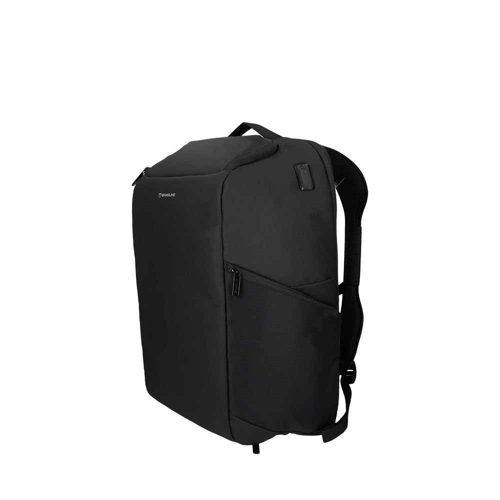 Mochila de viaje Upway negra 17"