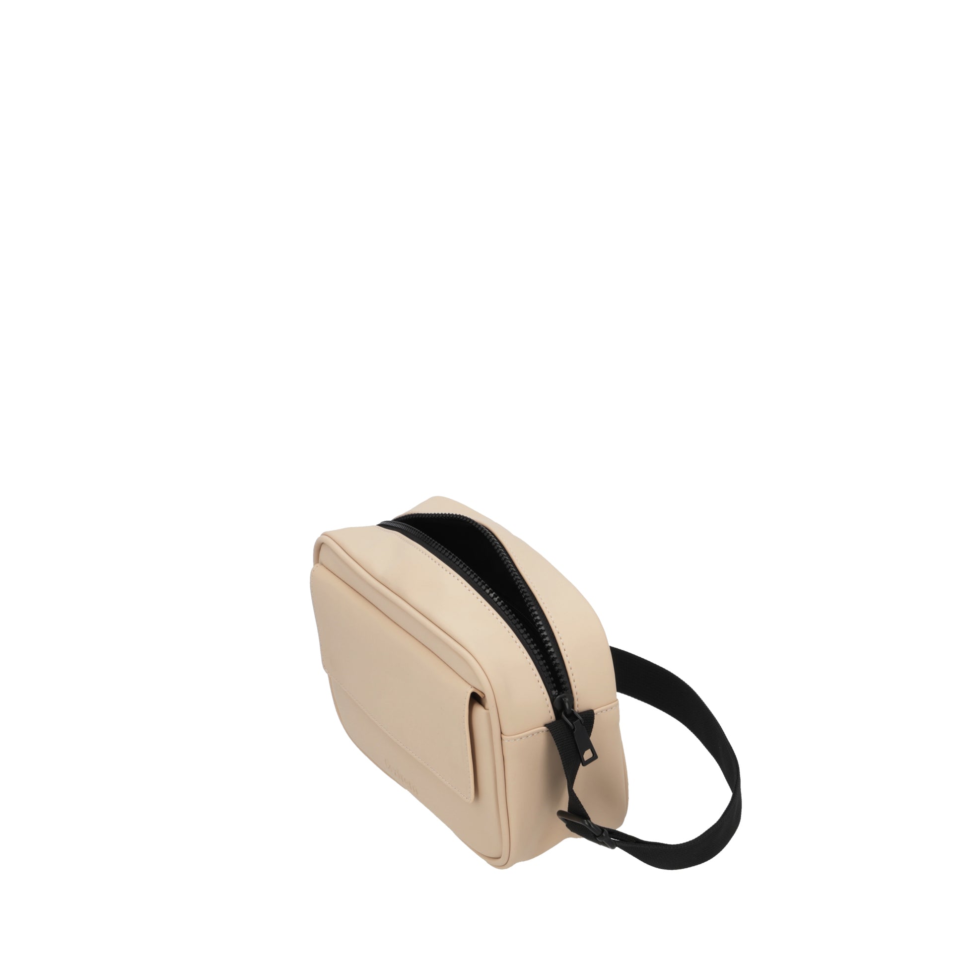 Cartera bandolera Iris beige S