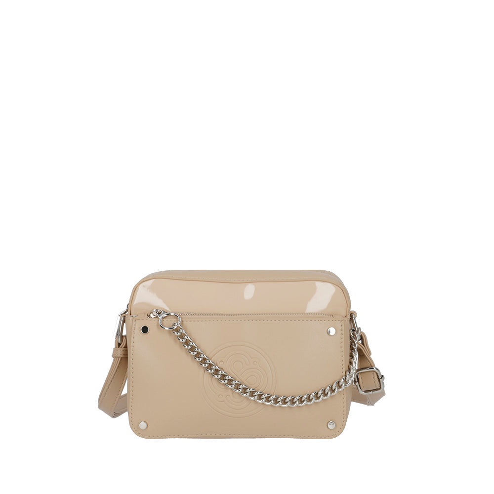 Bandolera Manchester beige S