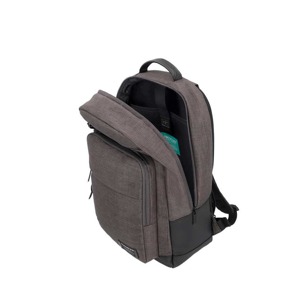 Mochila para notebook City gris 17"