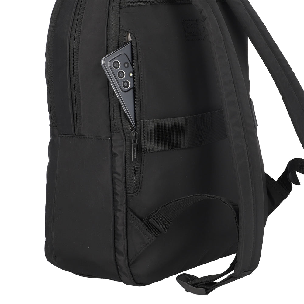 Mochila para notebook mujer Tunnel negro 15"