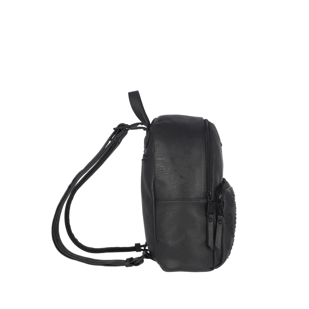 Mochila Oxford Negra Mediana