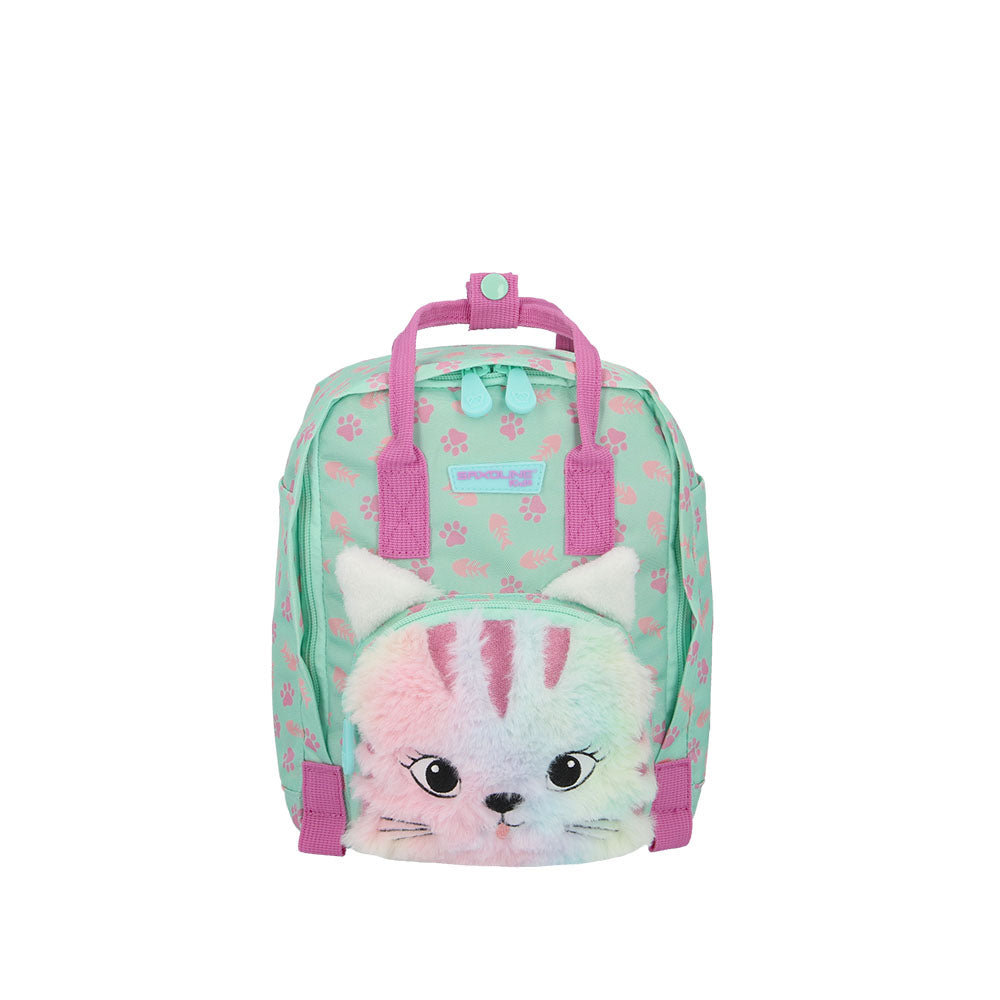 Mini mochila infantil Saxoline Cooper Cat menta