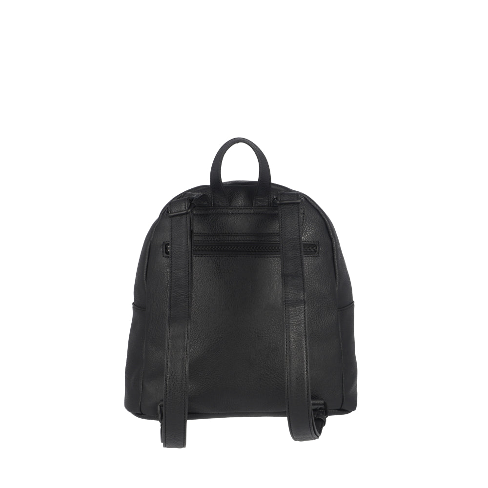 Mochila Oxford Negra Mediana