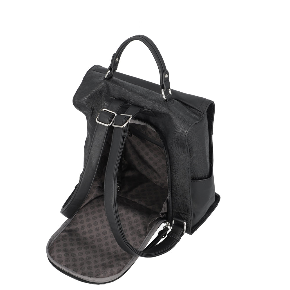 Mochila Melrose negra L