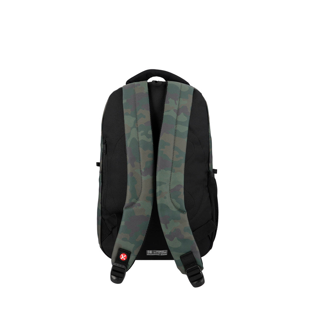 Mochila para notebook Atomik 16" Camo verde