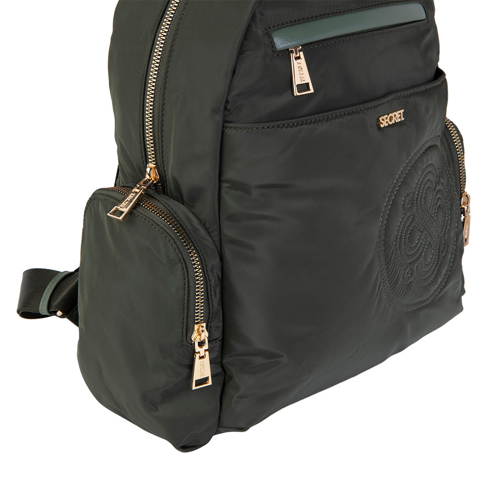 SZLX, mochila de viaje para mujer, verde oliva, mediana, modelo B —  BigTravelMarkt