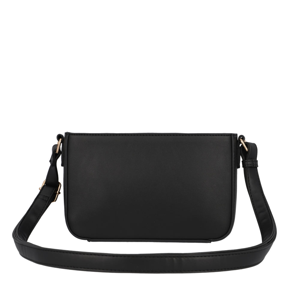 Cartera Bandolera Capri Negra Pequeña