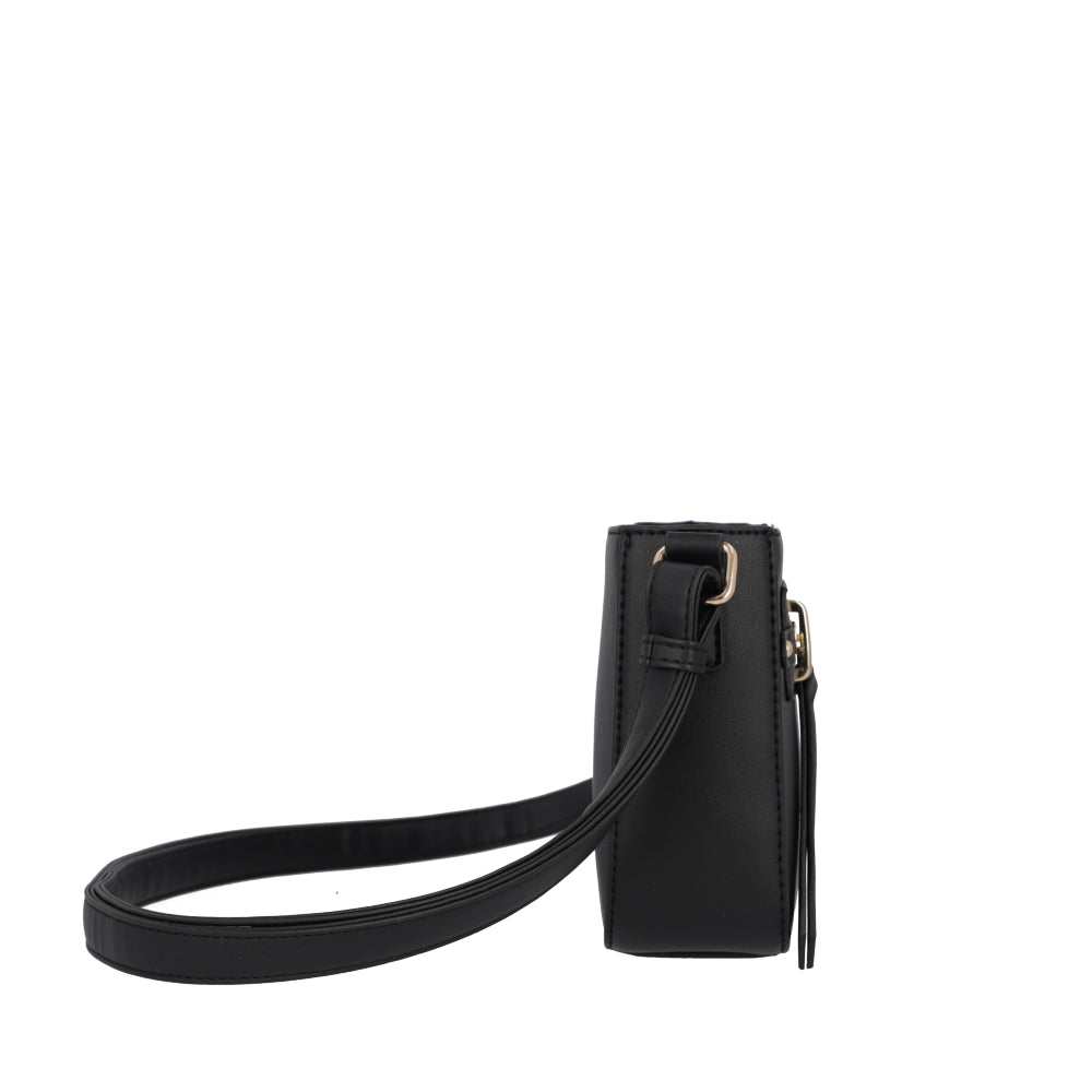 Cartera Bandolera Capri Negra Pequeña