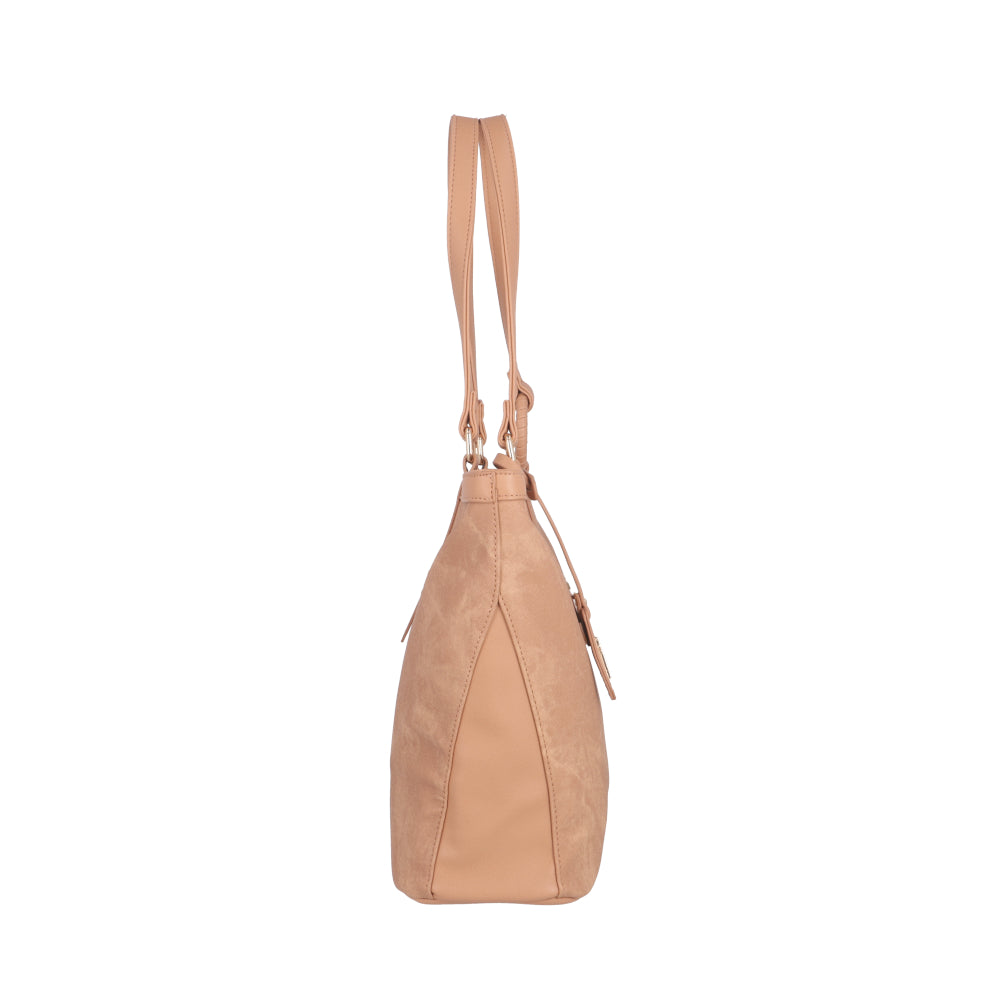 Cartera de Hombro Palermo Beige Grande