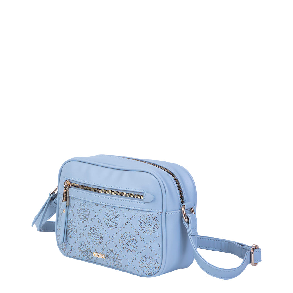 Cartera Clásica Roma Azul