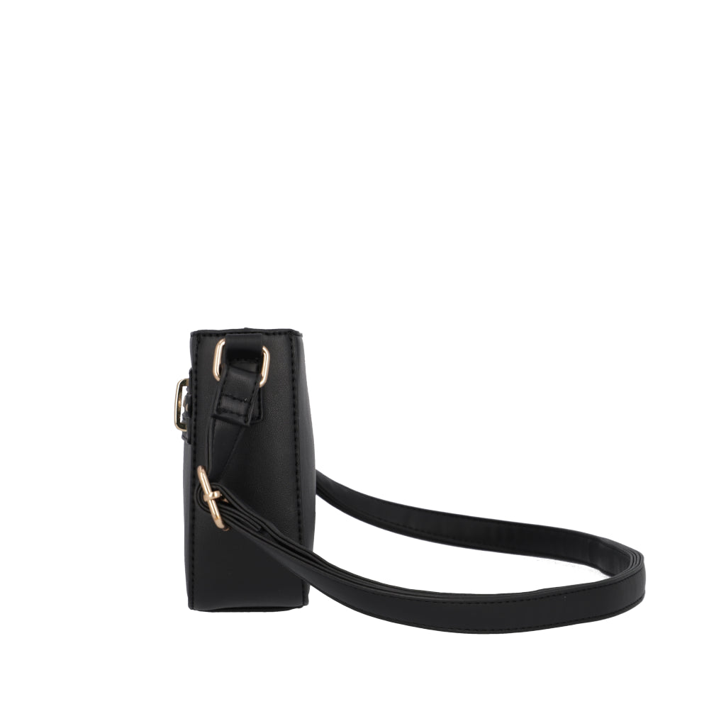 Cartera Bandolera Capri Negra Pequeña